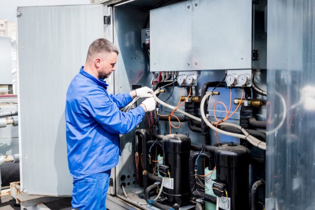 Repairing and Maintenance - Chiller House